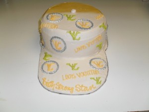 Louis Vouitton Hat Cake